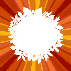 Autumn Background Warm Colors