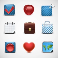 universal web icons vector