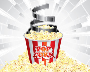 Popcorn and film