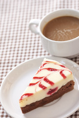Strawberry cheese cake