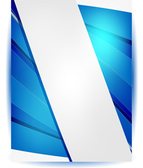 Abstract vector blue. digital modern line frame.