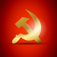 Golden USSR Symbol