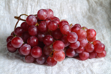 Red grapes
