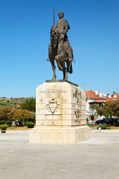 Reiterstandbild Nuno Alvares Pereira in Batalha, Portugal