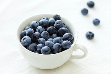 fresh blueberries