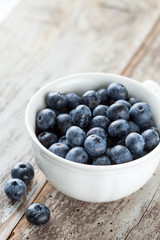 fresh blueberries