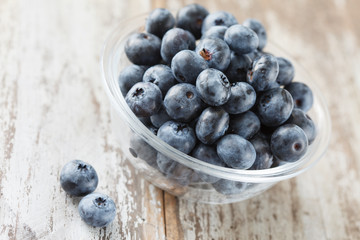 fresh blueberries