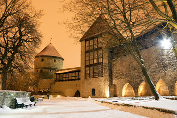 Curtain-wall of Tallinn Old Town