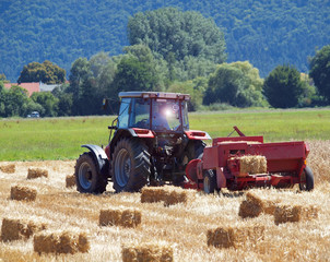 Obraz premium Traktor