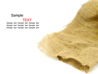 Sack texture background