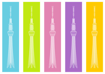 Naklejka premium 東京スカイツリー