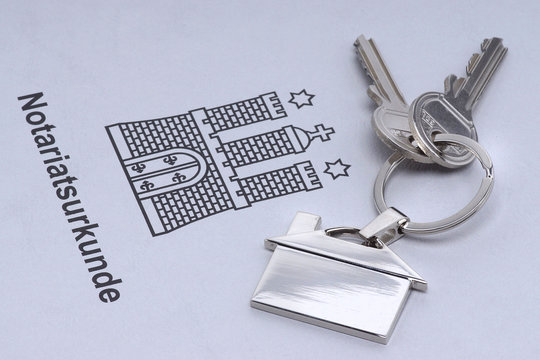 Schl&uuml;ssel&uuml;bergabe-Kaufvertrag