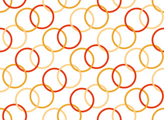 Circles vector seamless pattern