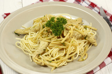 émincé de volaille