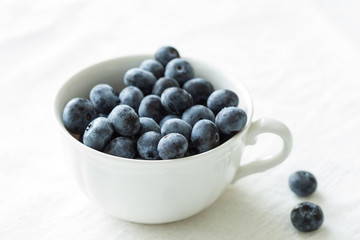 fresh blueberries