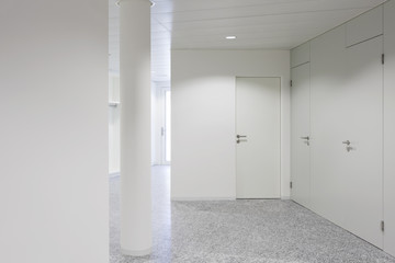 white modern interior