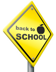 Obraz premium back to school icon