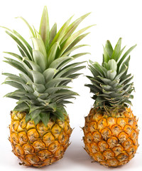 two pineapple