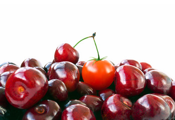 Cherry tomato and cherries