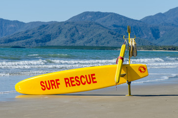 ライフセーバーのボード