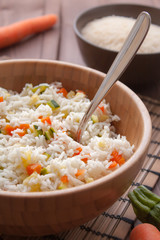 Basmati Rice with veggies
