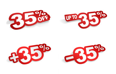 35 percent promotion