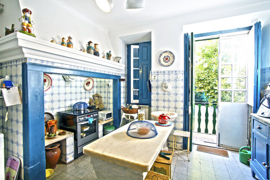 Fototapeta old kitchen