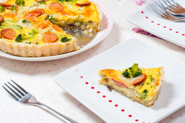 Sausage pie