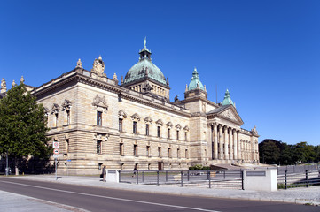 Fototapeta premium Leipzig Reichsgericht Bundesverwaltungsgericht