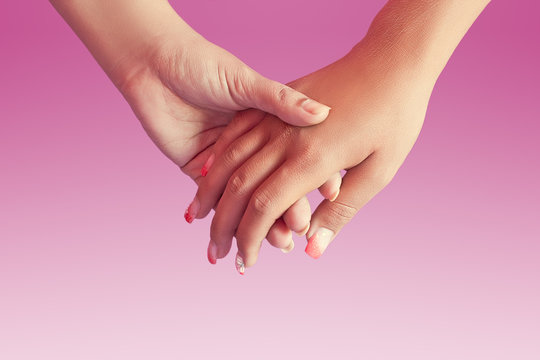 Lesbian hands
