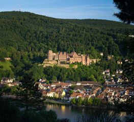 Fototapeta na wymiar Heidelberg Cityscape