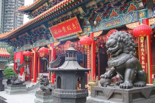 Temple à Hong Kong