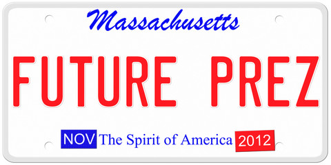 Future President License Plate