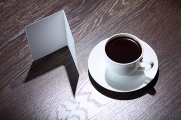 Coffee at business workplace