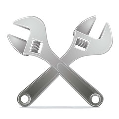 Illustration of  wrenches
