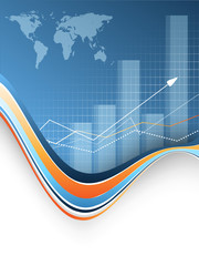 vector backdrop with arrows. Eps10