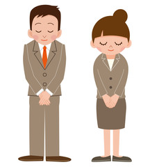 お辞儀　ビジネス