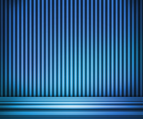 Blue Striped Background Show Room