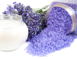 Obraz na płótnie Canvas lavender cosmetic