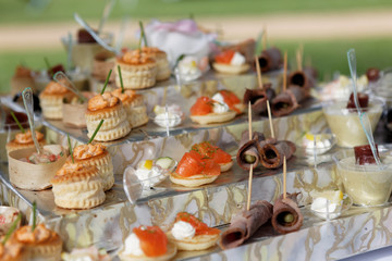 Plateaux de petits fours