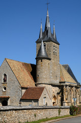 France, the church Saint Georges of Richebourg