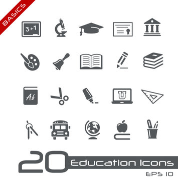 Education Icons // Basics