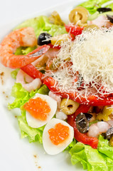 tasty seafood salad