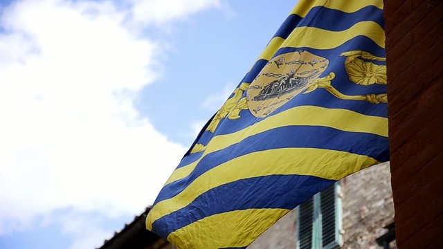 siena, a palio flag