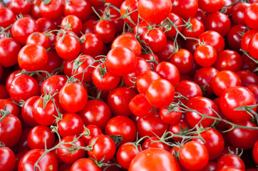 in the market in Turkey - Red tomatoes