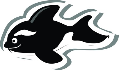 Кит Мультфильм убийцы