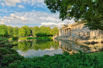 Obraz premium Pałac w Łazienkach, Warszawa