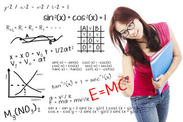 College Student with formula