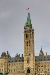 Fototapeta na wymiar parlement canadien