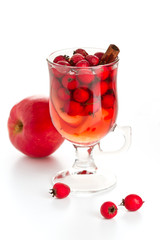 Red Hot drink with apple and hawthorn